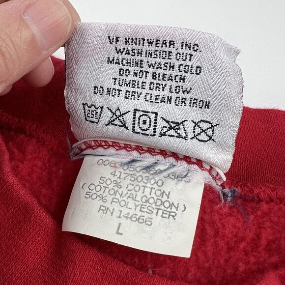 Chase Authentic Vintage Dale Earnhardt Jr NASCAR Budweiser red sweatshirt Large - Picture 5 of 8